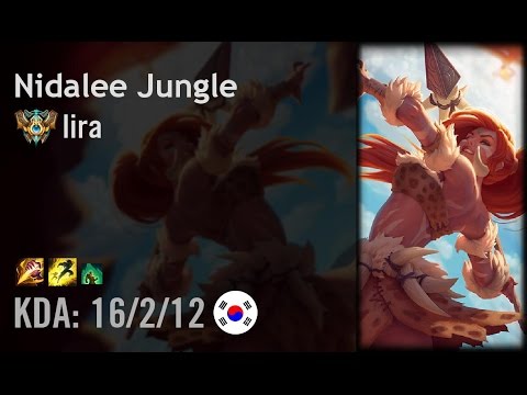 Nidalee Jungle vs Rek'Sai - lira - KR Challenger Patch 6.11