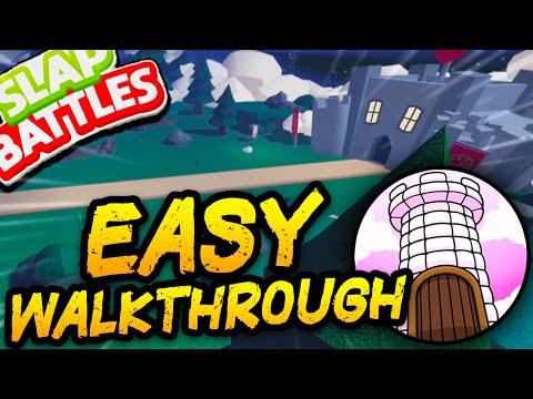EASY Walkthrough of Dreamscape Pillow Glove (NO CUTS) - Slap Battles Roblox
