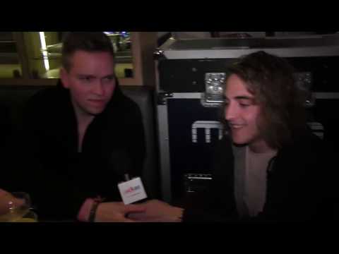 ESCKAZ in Amsterdam: Manel Navarro (Spain) says hi at Eurovision In Concert