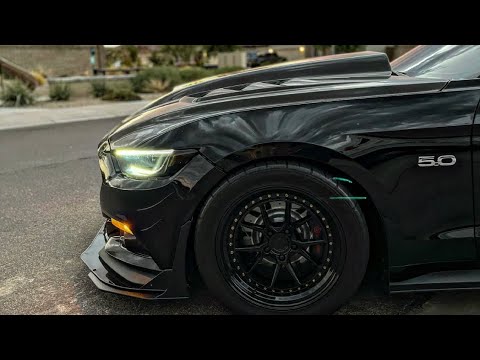 BEST POSSIBLE WHEEL SETUP!! ON A 2017 mustang gt!!! (1meancoyote)