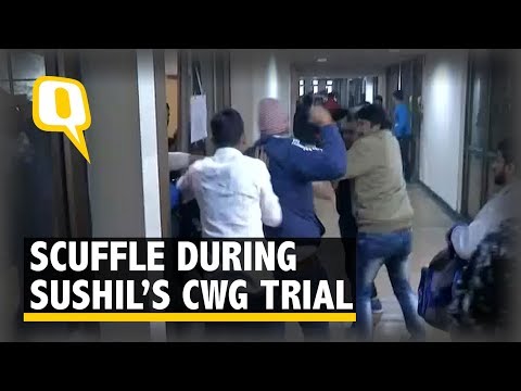 Fight Breaks Down During Wrestler Sushil Kumar's CWG Trial| The Quint