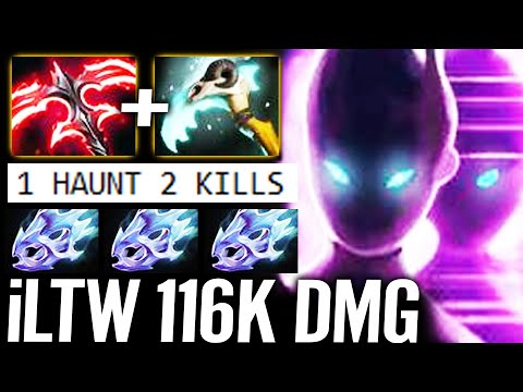 🔥 1 HAUNT 2 Kills - iLTW Stygian Desolator + Hex Spectre  WTF 116K Damage Imba Carry 7.29 Dota 2 Pro
