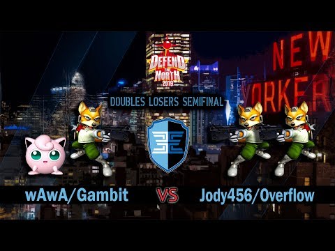 DTN2019 - Melee Doubles - wAwA/Gambit Vs. Jody456/Overflow - Losers Semi-Final