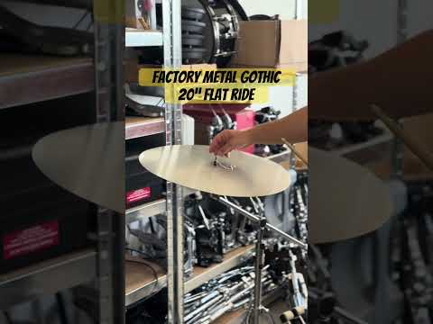 Factory Metal Gothic 20” Flat Ride Cymbal image 5