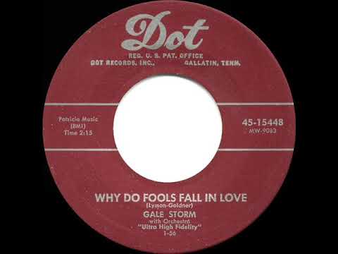 1956 HITS ARCHIVE: Why Do Fools Fall In Love - Gale Storm