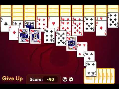 Spider Solitaire 4 Farben kostenlos spielen online