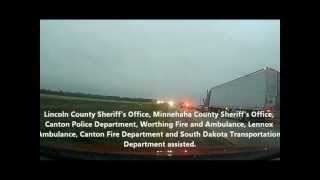 preview picture of video 'Worthing SD, 1 dead 2 seriously injured..dash cam (Jasons World)'