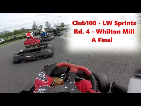 Club 100 LW Sprints - Rd. 4 Whilton Mill - A Final
