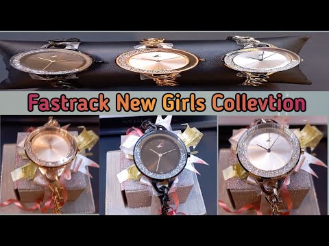 Fastrack | New| Girls Collevtion|Glitch| Rose Gold.Black & Silver