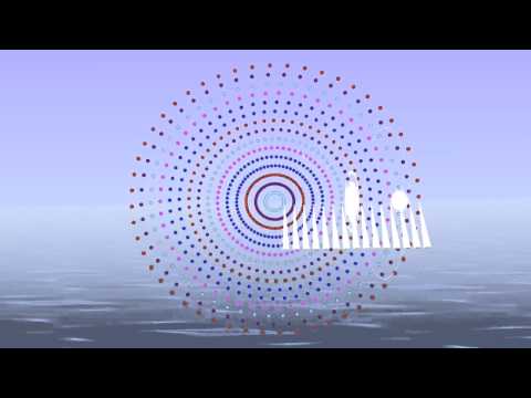 Spiral version of Sonified Pendulum Wave - Rhythmicon starting at 52 - with Bounce Metronome Pro