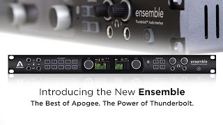 Ensemble 30 In x 34 Out Thunderbolt 2 Audio Interface with Waves Gold Plugin Bundle