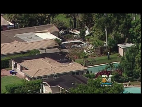 Plane Crashes Into Pompano Beach Home