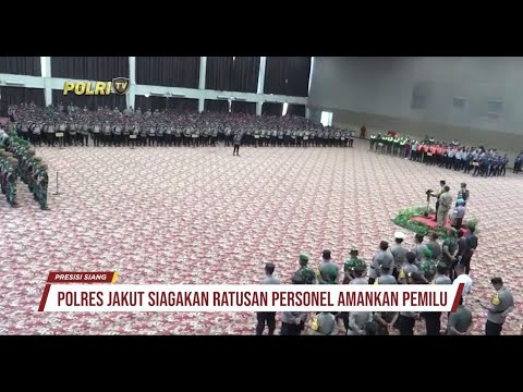 POLRES JAKUT PERGESERAN PAM TPS