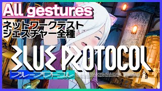 【ブルプロ】エモート・ジェスチャー・感情表現 ～全種～