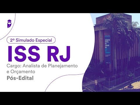 2º Simulado Especial ISS RJ – Analista de Planejamento e Orçamento - Pós-Edital - Correção