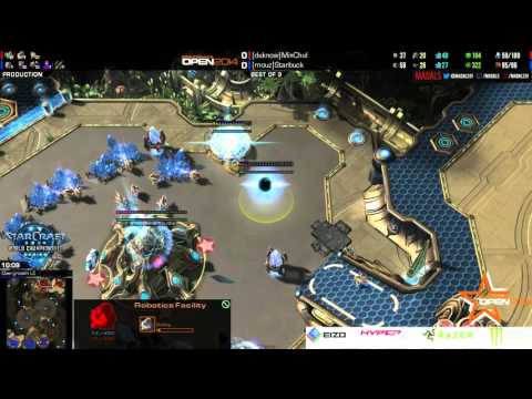 MC vs Starbuck PvZ Starcraft 2 Showmatch