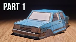 How to Make a Papernical Car | Part 1 | Tutorial