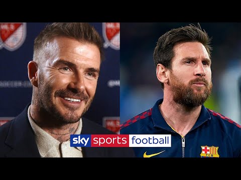 メッシとロナウドをインテル・マイアミにリンクさせる噂にデビッド・ベッカムが反応 (David Beckham responds to rumours linking Messi and Ronaldo to Inter Miami)