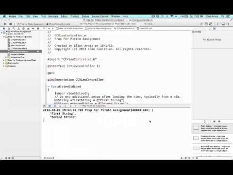 Nsarray Initializer And Embedded Array In Objective C Tutorial 46