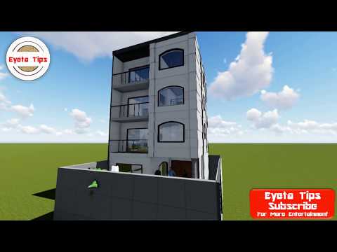 Eyeta Tips - Build Ethiopia G+3 House around side of Addis Ababa (Extended 3D VIew)