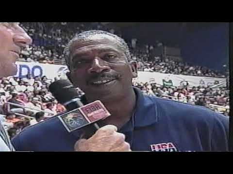 Puerto Rico vs USA 2003 Pre Olympic Tournament, San Juan, PR