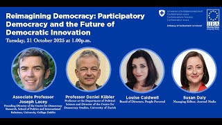 Reimagining Democracy: Participatory Democracy and the Future of Democratic Innovation