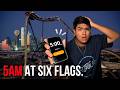 I Woke Up At 5am For Six Flags New Ride