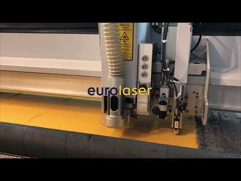 Laser cutting systems for viscose