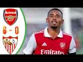 Arsenal vs Sevilla 6-0 All Goals || Extended Highlight 2022 HD
