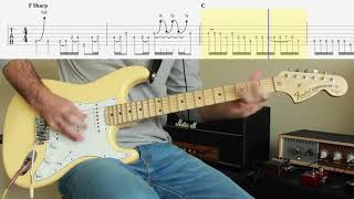 Rainbow - Tite Squeeze guitar solo lesson