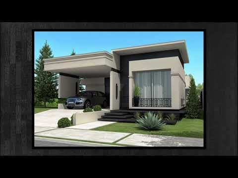 30 Fachadas de casas modernas