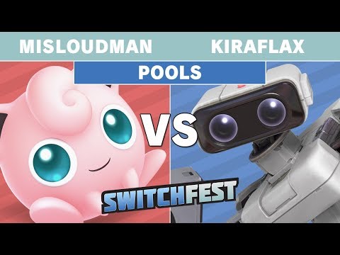 Switchfest 2019 - MisloudMan (Jigglypuff) VS KiraFlax (ROB) - Smash Ultimate - Pools