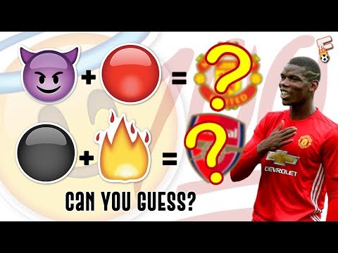 Can You Guess Every Premier League Clubs By The Emoji ? ( EMOJI QUIZ ) Video