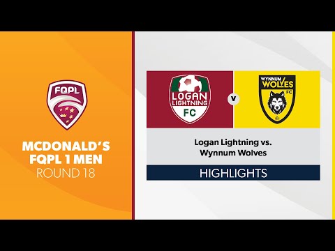 McDonald's FQPL 1 Men R18 - Logan Lightning vs. Wynnum Wolves Highlights