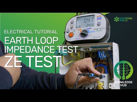 Earth loop impedance test, ZE test