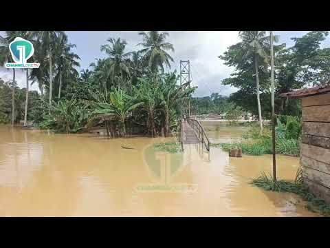 Widespread Flooding Hits Samreboi, Homes Submerged and Daily Life Disrupted