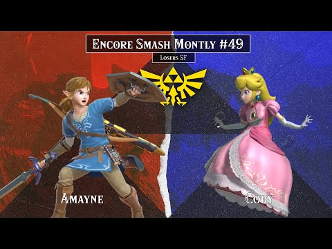 Encore Smash Monthly # 49 | Amayne (Link) vs. Cody (Peach) - Losers Semi-Final