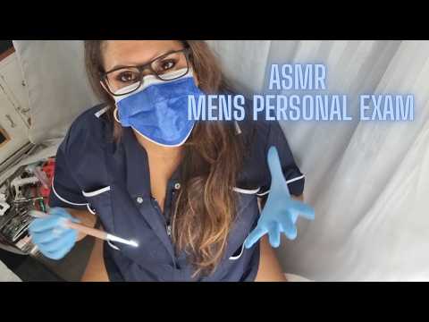 asmr sleep aid mens personal exam