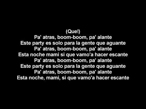 Daddy Yankee - Donde Hubo Fuego (Letra)