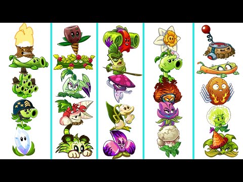 Team Bamboo & Nightcap Plants Vs 04 Team Plant - Which Team Plant Strongest? - PvZ 2 Team 04 Plant