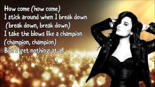 Demi Lovato - For You (Lyrics)