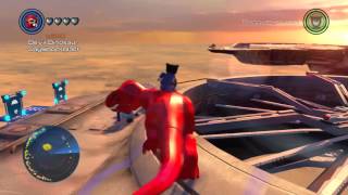 LEGO Marvel Super Heroes 2 Devil Dinosaur Jumps from the top of Knowhere •  Free Online Games