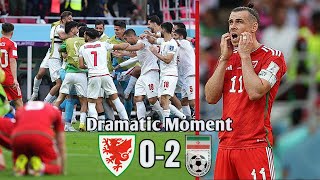 Download lagu Wales 0-2 Iran Highlights Extended & All Goals | FIFA World Cup 2022 | Very Dramatic Moment. mp3