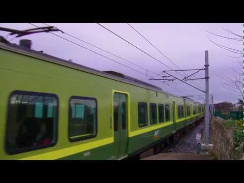 Class 8520 Dart train number 8637 - Booterstown Station