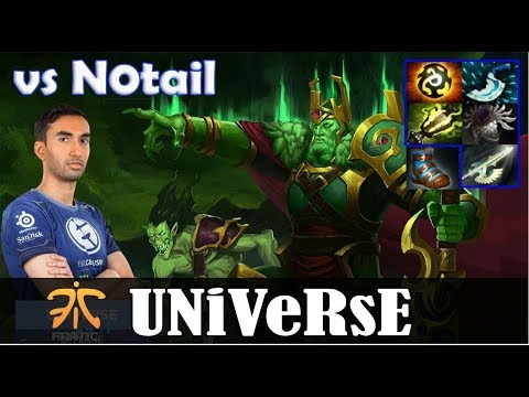 Universe - Wraith King Offlane l vs N0tail (Monkey King) l dota 2 mmr Pro Gameplay 1
