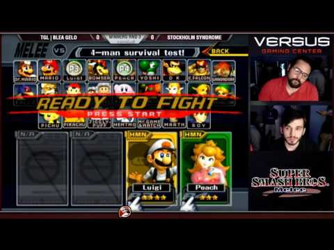 VS Weekly 08/28/16 -  Winners R3 - TGL|Blea Gelo (Luigi) vs Stockholm Syndrome (Peach) - Melee