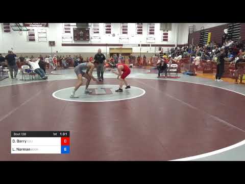USAWNJ - Freestyle-Greco States/Schoolboy - FS 136 Semi-Finals - Daniel Barry (Ecli) Vs. Lorenzo N