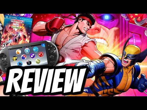 Ultimate Marvel vs. Capcom 3 Playstation Vita REVIEW (PS VITA) HD GAMEPLAY