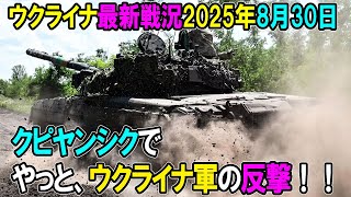 【ウクライナ戦況】25年8月30日。