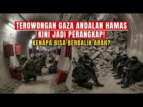 Israel Membalik Keadaan! Terowongan Gaza Andalan Hamas Kini Jadi Perangkap